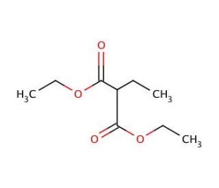 Diethyl ethylmalonate (CAS 133-13-1) - chemical structure image