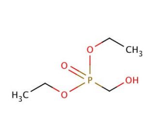 Diethyl (hydroxymethyl)phosphonate (CAS 3084-40-0) - chemical structure image