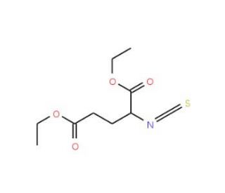 Diethyl L-2-isothiocyantoglutarate (CAS 58560-28-4) - chemical structure image