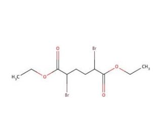 Diethyl meso-2,5-dibromoadipate (CAS 869-10-3) - chemical structure image