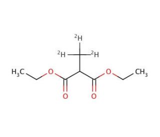 Diethyl Methyl-d3-malonate (CAS 54840-57-2) - chemical structure image