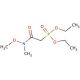 Diethyl (N-methoxy-N-methylcarbamoylmethyl)phosphonate (CAS 124931-12-0) - chemical structure image