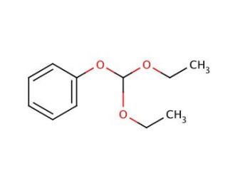 Diethyl phenyl orthoformate (CAS 14444-77-0) - chemical structure image
