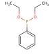 Diethyl phenylphosphonite (CAS 1638-86-4) - chemical structure image