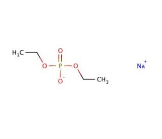 Diethyl Phosphate Sodium Salt - chemical structure image