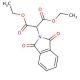 Diethyl phthalimidomalonate (CAS 5680-61-5) - chemical structure image