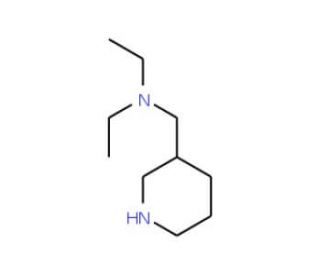 Diethyl-piperidin-3-ylmethyl-amine - chemical structure image