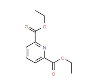 Diethyl pyridine-2,6-dicarboxylate (CAS 15658-60-3) - chemical structure image