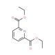 Diethyl pyridine-2,6-dicarboxylate (CAS 15658-60-3) - chemical structure image