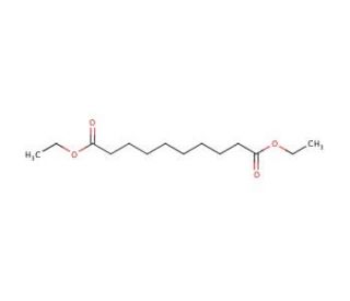 Diethyl sebacate (CAS 110-40-7) - chemical structure image