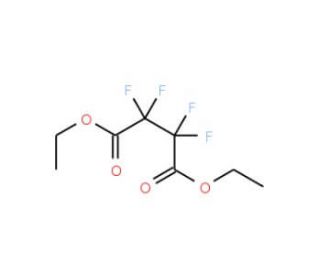 Diethyl tetrafluorosuccinate (CAS 377-71-9) - chemical structure image