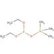 Diethyl trimethylsilyl phosphite (CAS 13716-45-5) - chemical structure image