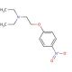 Diethyl[2-(4-nitrophenoxy)ethyl]amine (CAS 19881-36-8) - chemical structure image