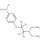 Diethyl[2-(4-nitrophenoxy)ethyl]amine-d4 - chemical structure image