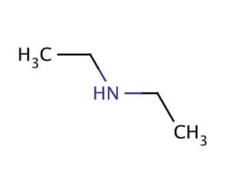 Diethylamine (CAS 109-89-7) - chemical structure image