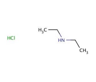 Diethylamine hydrochloride (CAS 660-68-4) - chemical structure image