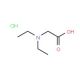 Diethylamino-acetic acid hydrochloride (CAS 24376-01-0) - chemical structure image