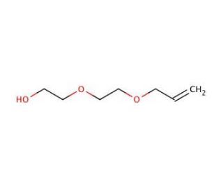 Diethylene glycol monoallyl ether (CAS 15075-50-0) - chemical structure image