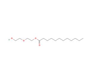 Diethylene Glycol Monolaurate (CAS 141-20-8) - chemical structure image