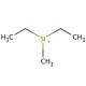Diethylmethylsilane (CAS 760-32-7) - chemical structure image