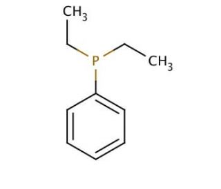 Diethylphenylphosphine (CAS 1605-53-4) - chemical structure image