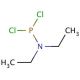 Diethylphosphoramidous dichloride (CAS 1069-08-5) - chemical structure image