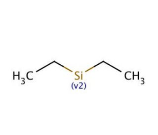 Diethylsilane (CAS 542-91-6) - chemical structure image