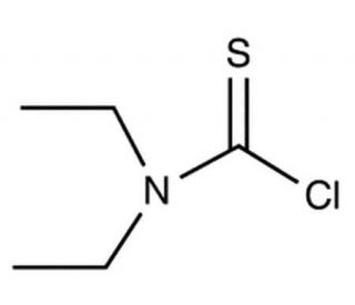 Diethylthiocarbamoyl Chloride (CAS 88-11-9) - chemical structure image