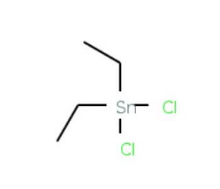 Diethyltin dichloride (CAS 866-55-7) - chemical structure image
