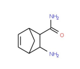 diexo-3-Amino-bicyclo[2.2.1]hept-5-ene-2-carboxylic acid amide (CAS 105786-40-1) - chemical structure image