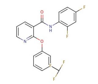 Diflufenican (CAS 83164-33-4) - chemical structure image