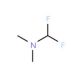 Difluoromethyldimethylamine (CAS 683-81-8) - chemical structure image