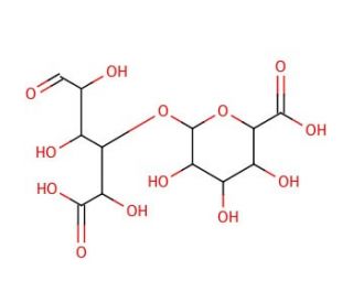 Digalacturonic acid (CAS 5894-59-7) - chemical structure image