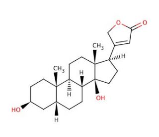 Digitoxigenin (CAS 143-62-4) - chemical structure image