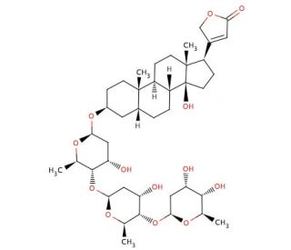 Digitoxin (CAS 71-63-6) - chemical structure image