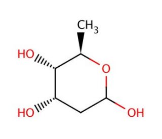 Digitoxose (CAS 527-52-6) - chemical structure image