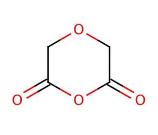 Diglycolic anhydride (CAS 4480-83-5) - chemical structure image