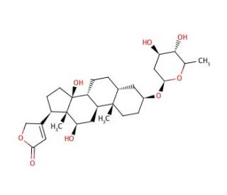Digoxigenin-Mono(digitoxoside) (CAS 5352-63-6) - chemical structure image
