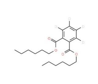 Dihexyl phthalate-3,4,5,6-d4 (CAS 1015854-55-3) - chemical structure image