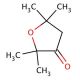 Dihydro-2,2,5,5-tetramethyl-3(2H)-furanone (CAS 5455-94-7) - chemical structure image