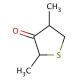 Dihydro-2,4-dimethyl-3(2H)-thiophenone - chemical structure image