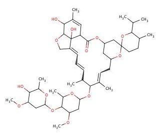 Dihydroavermectin B1b (CAS 70209-81-3) - chemical structure image