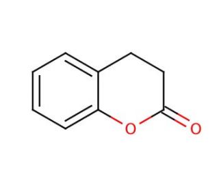 Dihydrocoumarin (CAS 119-84-6) - chemical structure image