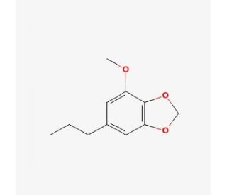 Dihydromyristicin (CAS 52811-28-6) - chemical structure image