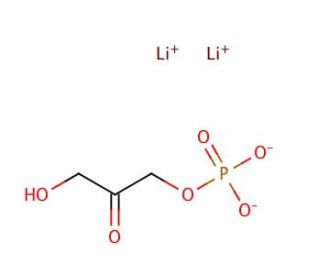 Dihydroxyacetone phosphate dilithium salt (CAS 102783-56-2) - chemical structure image