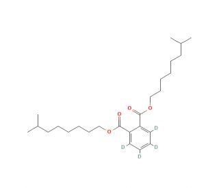 Diisononyl Phthalate-d4 (CAS 1332965-90-8) - chemical structure image