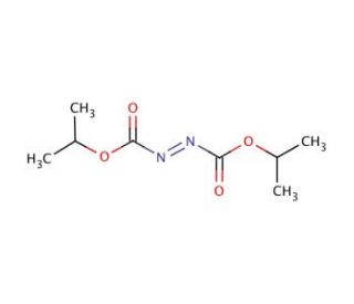 Diisopropyl azodicarboxylate (CAS 2446-83-5) - chemical structure image