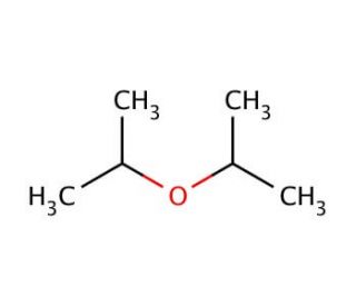 Diisopropyl ether (CAS 108-20-3) - chemical structure image