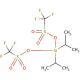 Diisopropylsilyl bis(trifluoromethanesulfonate) (CAS 85272-30-6) - chemical structure image