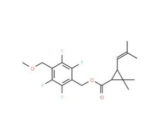 Dimefluthrin (CAS 271241-14-6) - chemical structure image